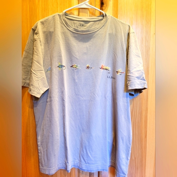 LL Bean Fly-fishing Tee - Picture 1 of 3